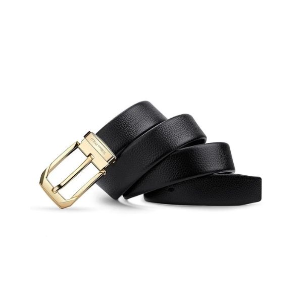 GOLD BUCKLE BUSINESS BELT